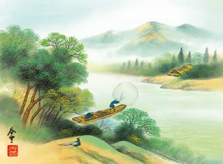 山水/8月