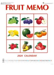 フルーツメモカレンダー表紙