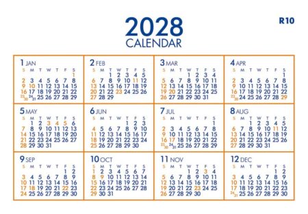 卓上スクエア文字（15カ月タイプ）六曜有/年表付き