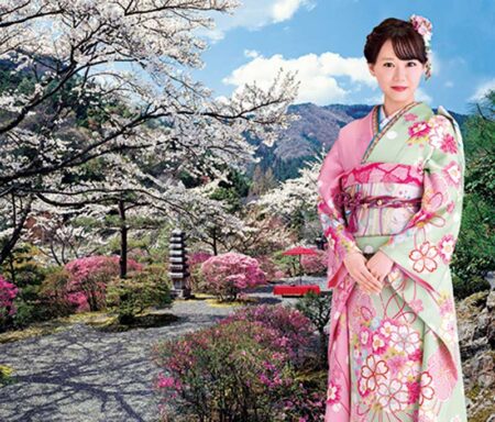 みやび(和装と庭園)/3月4月