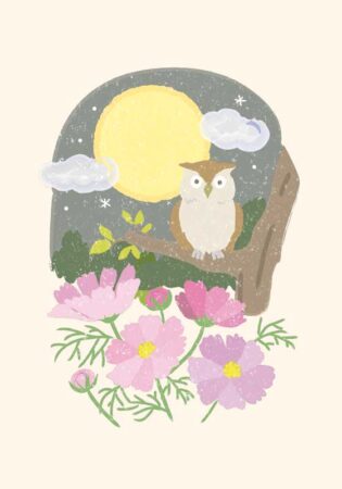 和風文字月表/9月