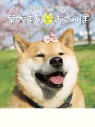 柴犬まるとおさんぽカレンダー表紙