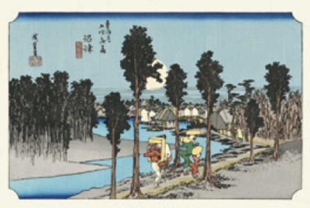 東海道五十三次　広重版画集-5