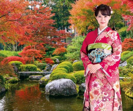 みやび（和装と庭園）/9月10月
