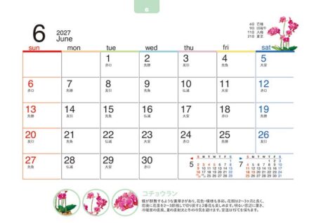 卓上オールペーパー・緑のくらし/6月
