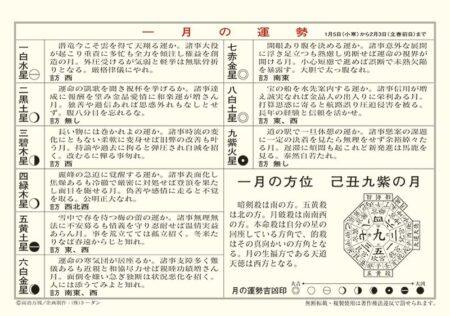 卓上Ｌ・大吉招福ごよみ・開運-5