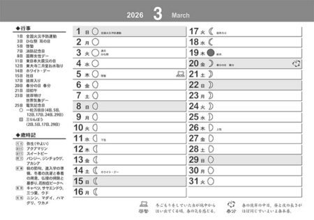 卓上L・幸招き猫カレンダー-8