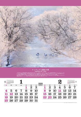 トーハン・DX　奇跡の絶景〜開運を招く風景〜　フィルム/1月2月