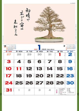 盆栽逸品集/1月