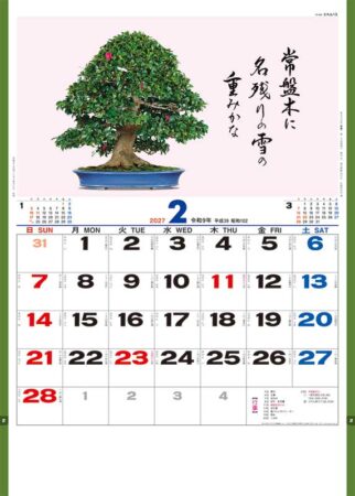 盆栽逸品集/2月