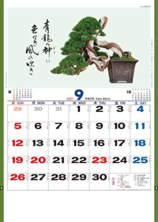 盆栽逸品集/9月