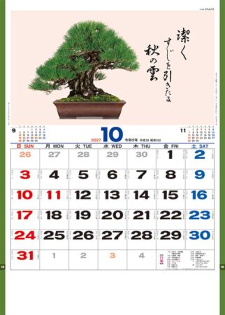 盆栽逸品集/10月