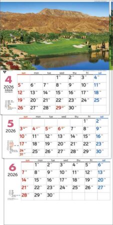 世界のゴルフ場３ヶ月−上から順タイプ−-2
