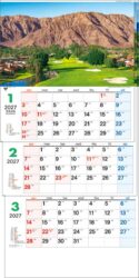 世界のゴルフ場3ヶ月−上から順タイプ−