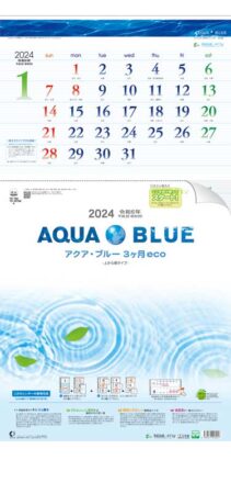 アクア・ブルー3ヶ月eco -上から順タイプ-